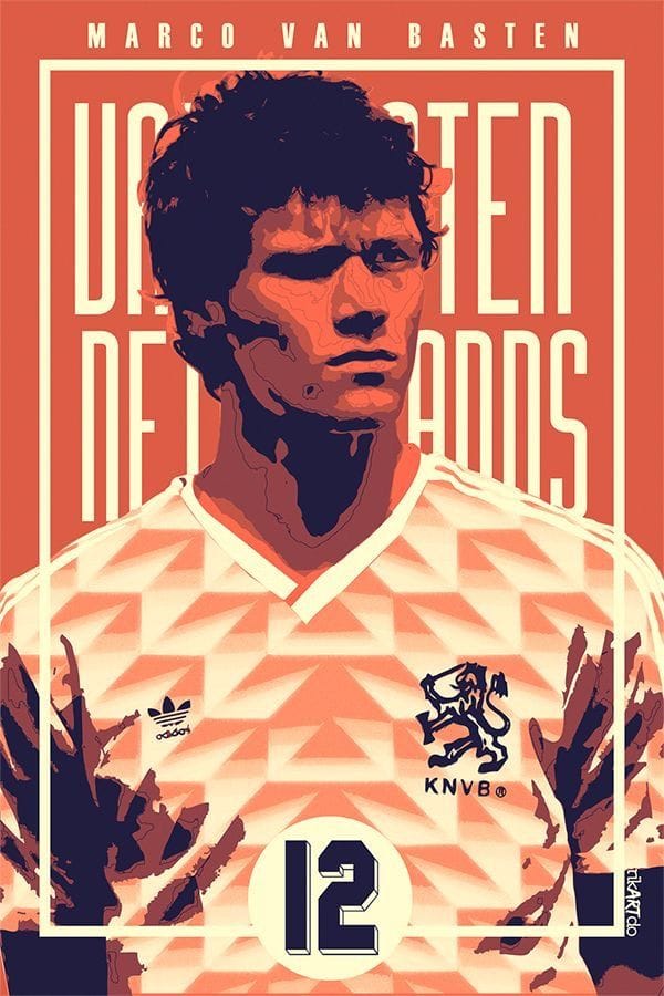 Marco van Basten, L'Icône du Football Néerlandais et Ses Trois Ballons d'Or, Une Carrière de Légende Couronnée par le Génie